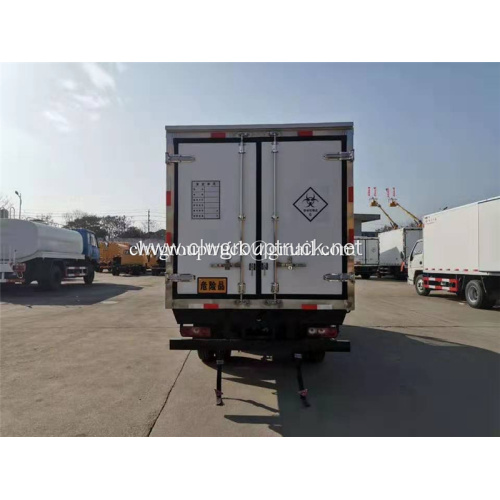 YUEJIN gasoline medical waste transport truck